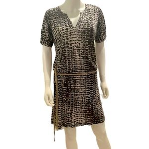 Velvet by Graham & Spencer leopard print dress